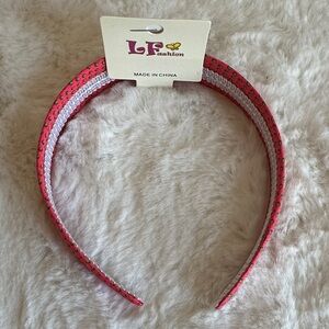 Pink and Green Headband